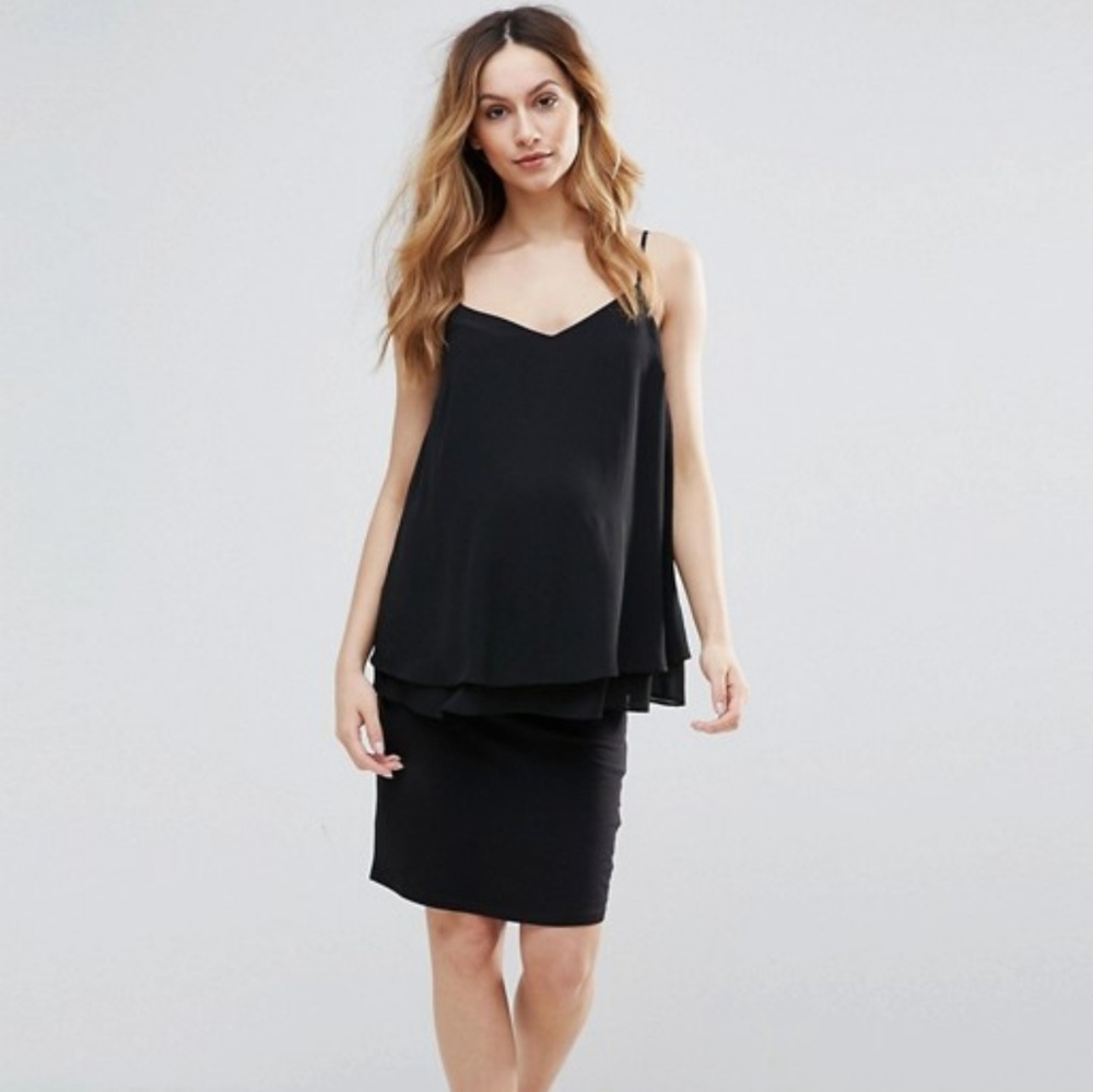 Maternity tube skirt